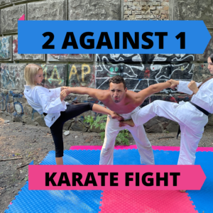 KARATE GIRLS VS 1 GUY