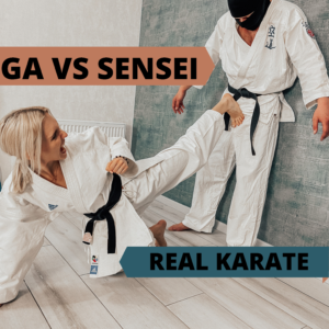 OLGA VS SENSEI KARATE BATLE