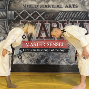 MASTER SENSEI - GIRL IS THE BEST PUPIL OF THE DOJO