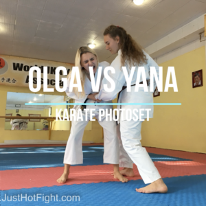 OLGA VS YANA KARATE PHOTOSET