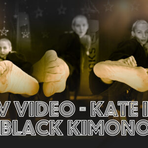POV VIDEO - KATE IN BLACK KIMONO