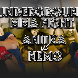 UNDERGROUND MMA FIGHT - TORY VS NEMO