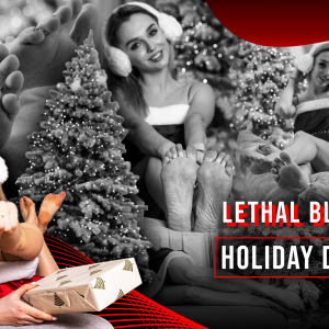 CHRISTMAS ROBBERY BY A LETHAL BLONDE